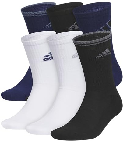 Crew Socks Adidas, Dark Blue/White/Black/Printed, L