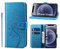 KRAFTCARE Handyhülle für iPhone 12 Mini Hülle, für iPhone 12 Mini Hülle mit Kartenfach Geld Slot Ständer Magnetic Closure, Flip Case Leder Schutzhülle Tasche Handyhülle für iPhone 12 Mini Hülle