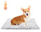 Nobleza Selbstheizende Decke für Hunde & Katzen, Wärmedecke Katze Ohne Strom Winter, Wärmematte Hund, Flauschig Waschbar, Thermodecke für Hunde Outdoor, Geräuschlos rutschfest, 70x50cm