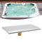 Fontaine de piscine hors sol en acier inoxydable, accessoires de saupoudrage de piscine, lame de déversement de cascade, pour circulation de l'aérateur de bassin extérieur