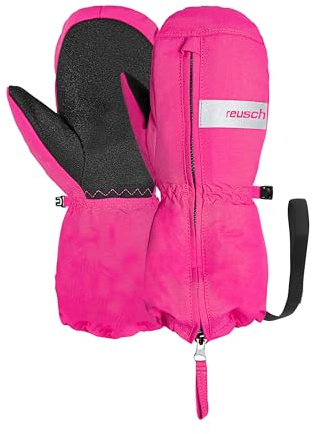 Reusch Winter-Fäustlinge für Babys & Kinder | warm & wasserabweisend | Reißverschluss für einfaches Anziehen, atmungsaktive Kinderhandschuhe für Alltag, Schnee & Outdoor, 1-6 Jahre, Moritz Mitten