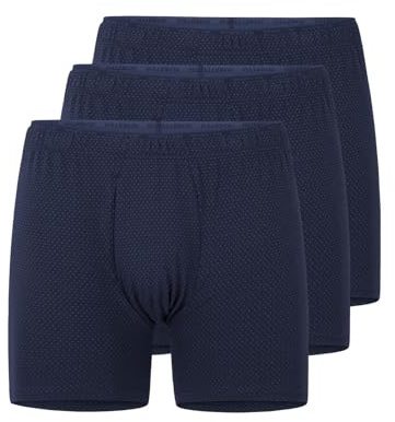 SCHÖLLER 3er Pack Herren Pants Baumwolle-Elasthan 10312-42-313 Gr. XL in Navy-Blue