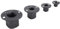 Low Profile Impact Socket Adapter Set, 4PCS Drive Ratchet Adapter Set 1in M-3/4in F 3/4 in M-1/2in F 1/2in M-3/8in F 3/8in M-1/4in F