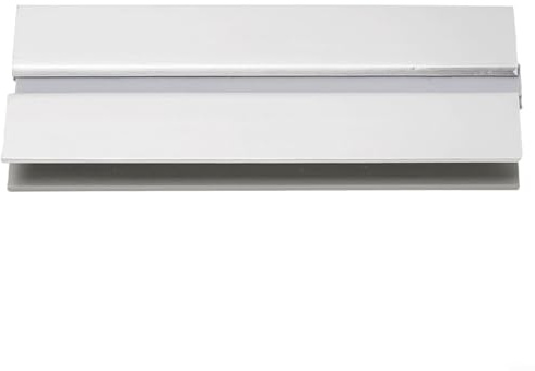 Zeroupshop Battiscopa per cucina, connettore di base in alluminio e plastica, angolo a 90°, a forma di H e giunto flessibile a 360°, per zoccoli di mobili (360°-15 cm)