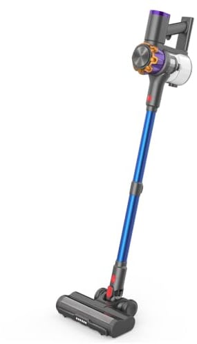 DyMona Aspiradora sin Cable 500W, Azul Violáceo