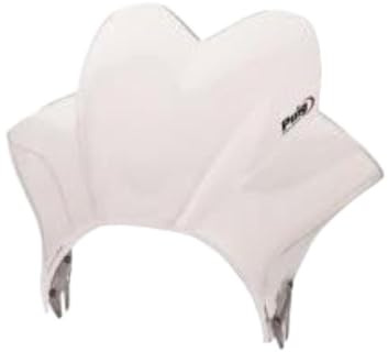 Puig 2177F Short Windscreens for Round Headlights, Dark Smoke