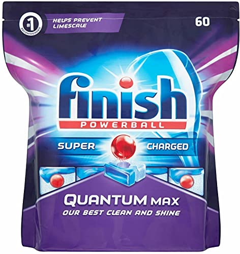 Finish Dishwasher Tablets Quantum Max, 60 Tablets