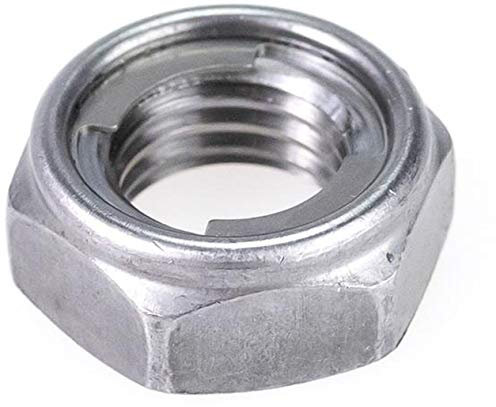 K-TECH Stoßdämpfer Mutter für Kolbenstange M12x1,25 flach selbstsichernd H7,9