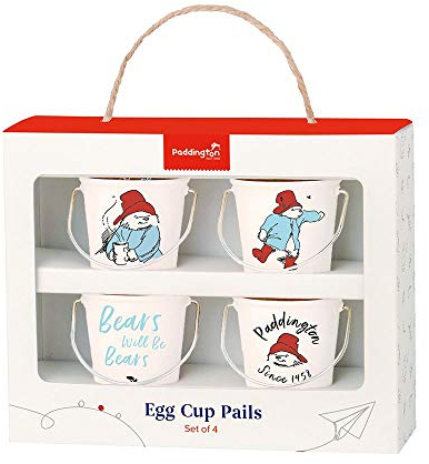 Paddington Bear Egg Cup Pails Cream