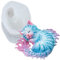 FUNSHOWCASE 3D Katze Gießform Tiere Silikonform mit Drachenhörnern für Epoxidharz Polymer Ton Seife Kerzen 7,6 cm