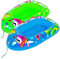 ADEPTNA Pack of 1 Inflatable Sea Life Kids Boat Pool Float Water Boat Beach Lounger