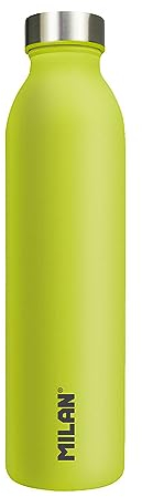 MILAN® Botella isotérmica de acero inoxidable 591 ml serie Acid, amarillo