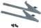 Base di ricambio per Hisense Smart TV 65U8H 65U8HQTUK, gambe antiscivolo per TV Hisense 65 pollici 4K Smart QLED Google TV 65U8H 65U8HQTUK, supporto da tavolo per TV Hisense 65U8H 65U8HQTUK