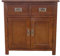 Kemtpase Oak Small Sideboard Storage Cabinet with2 Door 2 Drawer Oak Wood Storage Cupboard for Dining Room, Hallway or Living Room Fully Assembled 75W x 32D x 75 Hcm