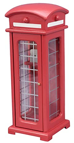 HEMOTON Puppenhaus-Miniatur-modellspielzeug Rot Maßstab 112 Dekorative Statue Für Miniaturlandschaft