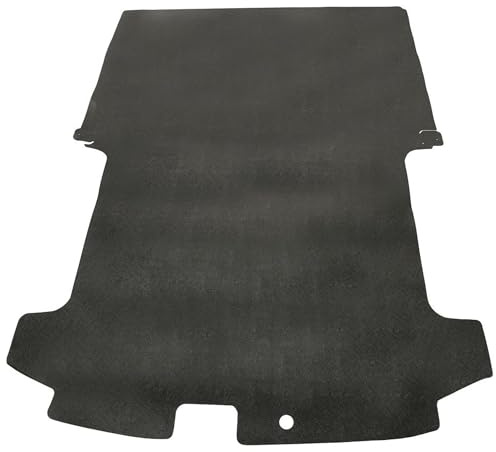 MOTOS Kofferraum Schutzmatte passt für Ford Transit Custom I 2012-2023 Robuste 3.5mm TPE Gummimatte Außenbereich, Einfache Montage, Spanngurthalterungen, Widerstandsfähig, Schützt vor Mechanischen Sch