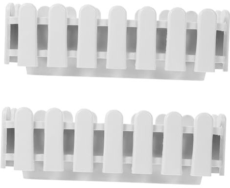 OFFSCH Jardinière rectangulaire en Plastique pour extérieur jardinière pour légumes jardinière pour légumes