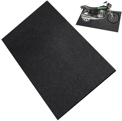 Tapis anti-déversement d'huile de garage, imperméable et antidérapant | Tapis absorbant d'huile d'entretien automobile pour poubelles, motos, chariots de golf