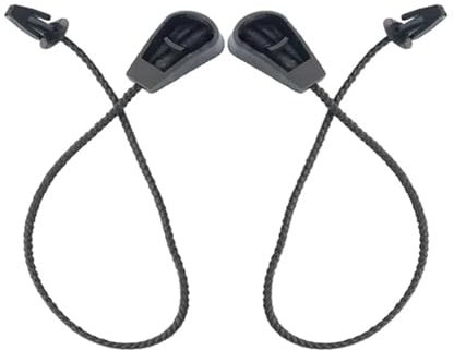 MEIZIYU Bandeja for bandeja de maletero trasero compatible con Ford, Focus 2007 Mk2 con correa de cuerda Estantería portapaquetes(2X)