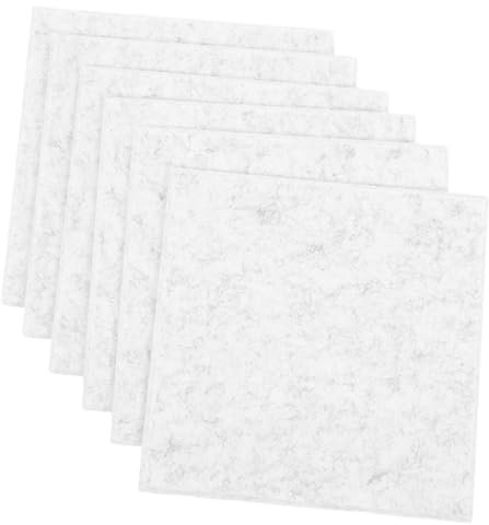 Tofficu 6pièces Panneaux Affichage Feutre Acoustique De Tableaux Décoratifs Pour Écoles Et Bureaux Du Bruit Et Affichage De Photos Et Notes