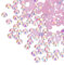 sourcing map 6000 Pcs Bright Light Pink Resin Flatback Rhinestone SS16 4mm Resin Non Hotfix Rhinestones for Crafts DIY Design, Tumblers, Clothes, Makeup, Nail Art