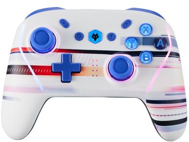 NBCP Wireless Controller für Switch/Lite/OLED-Controller, Switch Controller mit Mouse-Touch auf den Rücktasten, zusätzlicher Switch Pro-Controller mit Wake, programmierbar, Turbo-Funktion (AC)