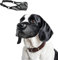 Dog Muzzle, Breathable Soft Mesh Muzzle for Small Large Dogs, Adjustable Puppy Muzzles for Scavenging Biting Licking and Chewing, Allows Panting and Drinking, Dog Mouth Guard Cover (M)