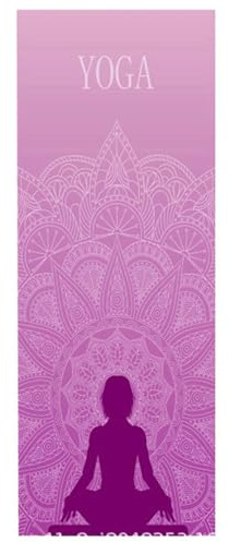 Yoga Handtuch Rutschfest, 64 x 188 cm, Mikrofaser Yogatuch Schnelltrocknend, Yogahandtuch Antirutsch ideal für Matte, Hot Yoga