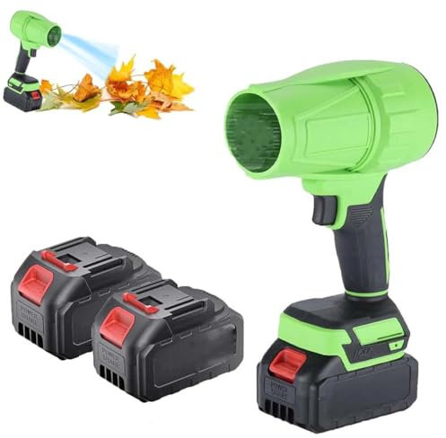 Senova Turbo 2.0, Strong Senova Blower, Turbo-Jet-Gebläse, Elektrischer Jet Ventilator, Handheld Mini Staubgebläse Druckluft Bürstenloses Schneefräse, Akku Laubbläser