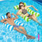 Bouee Piscine 2 Pièces, Matelas Piscine, 4 in 1 Bouee Piscine, Matelas Gonflable Piscine, Hamac de Piscine, Matelas Piscine Gonflable, Bouée Piscine, Bouee Piscine Adulte & Enfant