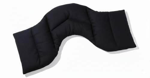 Körnerkissen Nacken- Wärmekissen - Rapskissen - Schulterkissen - Made in Germany - zum Kühlen, Wärmen & Entspannen - Entspannung - gegen Muskel- Schmerzen für Mikrowelle, Backofen & Eisfach (Blau)