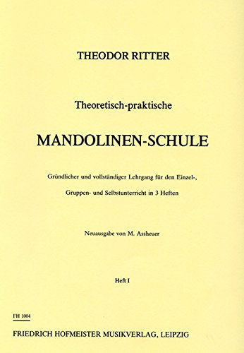 Theoretisch-Praktische Mandolinen-Schule, Heft 1 - Mandolin - Buch