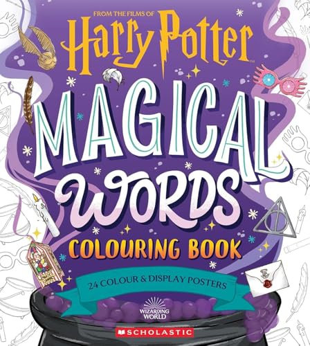 Magical Words Colouring Book (Harry Potter)