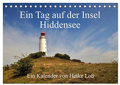 Ein Tag auf der Insel Hiddensee (Tischkalender 2026 DIN A5 quer), CALVENDO Monatskalender: Reisen Sie mit mir auf die idyllische Ostseeinsel Hidensee. (CALVENDO Orte)