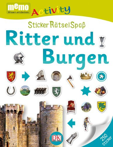 memo Activity. Ritter und Burgen: StickerRätselSpaß