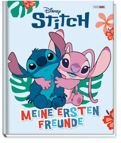 Disney Stitch: Meine ersten Freunde: Kindergartenfreundebuch mit wattiertem Cover