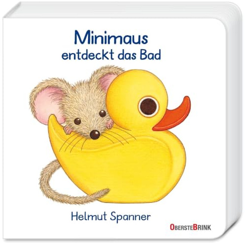 Minimaus entdeckt das Bad: Mit der kleinen Maus die Welt entdecken und benennen: Szenen aus dem Kinderalltag. Ein gereimtes Kinderbuch ab 1 Jahr