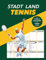 Stadt Land Tennis: Das perfektes Geschenk für alle Tennis-Fans. Mit vielen verschiedenen Kategorien zum Spielen und Rätseln auf 37 Seiten (DIN-A4, Seiten zum Ausschneiden)
