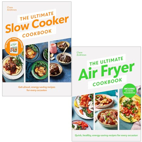 Clare Andrews Collection 2 Books Set (The Ultimate Slow Cooker Cookbook & The Ultimate Air Fryer Cookbook)