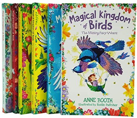 Magical Kingdom of Birds Series 6 Books Collection Set(The Sleepy Hummingbirds, The Ice Swans, The Missing Fairy-Wrens & More...)