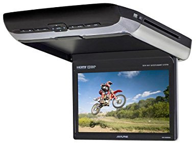 Alpine Car Audio PKG-RSE3HDMI 10.1-inch Overhead Monitor with DVD Player and HDMI