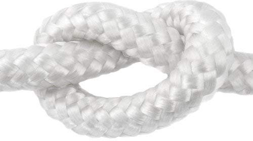 CABLEPELADO Corda in polipropilene intrecciata | Corda in nylon intrecciato | Corda per tende da sole, persiane, serre, bandiere, fai da te, nautica, pesca e ormeggi | Dimensioni: Ø 6 mm x 10 metri