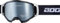 Bogotto B-1 Motocross Brille, schwarz/weiß, Einheitsgröße