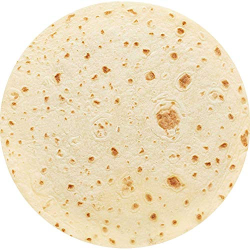 Riesige Burrito-Decke, lustige Decken Tortilla-Decke für Erwachsene und Kinder, Burritos Überwurfdecke, Lebensmitteldecken drinnen draußen, Reisen, Zuhause (beige, 1,60 cm)