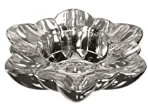 LEONARDO HOME [A] Tischlicht 3 Flocke Silber