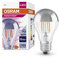 OSRAM LED-Lampen, klassische Kolbenform, mit Spiegel-Kolbenkrone PARATHOM® CLASSIC A Mirror 50 6.5 W/2700 K E27, Klar