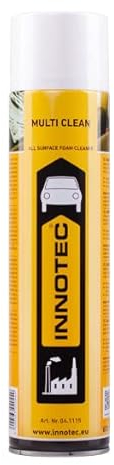Innotec Multi Clean - Universal Schaumreiniger 600 ml Lederreinigung Polsterreinigung Autositzreinigung Innenraumpflege - Aktivschaum für nahezu allen Flächen - Reinigt schnell, effizient Silikonfrei