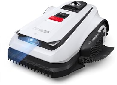 ECOVACS GOAT A1600 LiDAR PRO Robot Tagliaerba senza Filo Perimetrale 1600m² | Dual-LiDAR 360°, Tagliabordi TruEdge, 400 M²/H, Ricarica Rapida ed Evitamento Ostacoli AI 3D