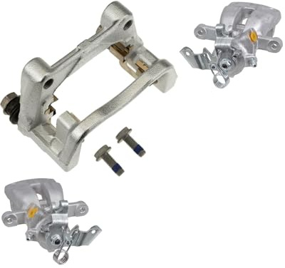 2x Bremssattel+Halterung Hinterachse | BDA576 + 521521 + 521522 passend für Astra G+H Meriva A+B Combo