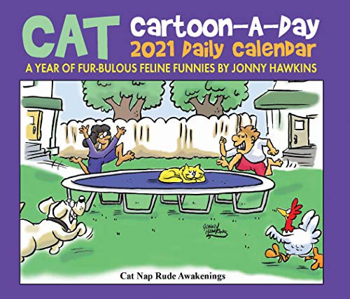 Cat Cartoon-a-Day 2021 Calendar